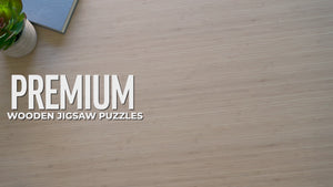 Succulent Sensation Wooden Jigsaw Puzzle